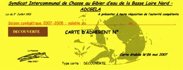 carte découverte